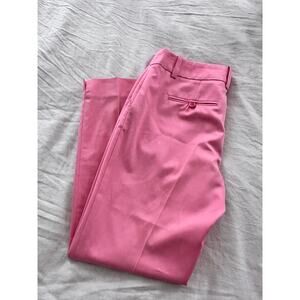 Trina Turk Pink Pleated Ankle Trouser Womens Dress Pants 6